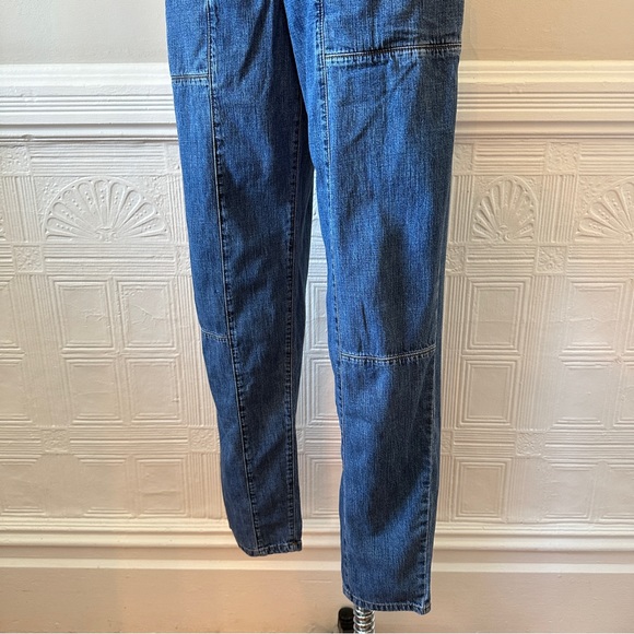 Rachel Comey Patchwork Jean w/ Elastic Waist, Light Weight Denim Size S - Picture 4 of 7